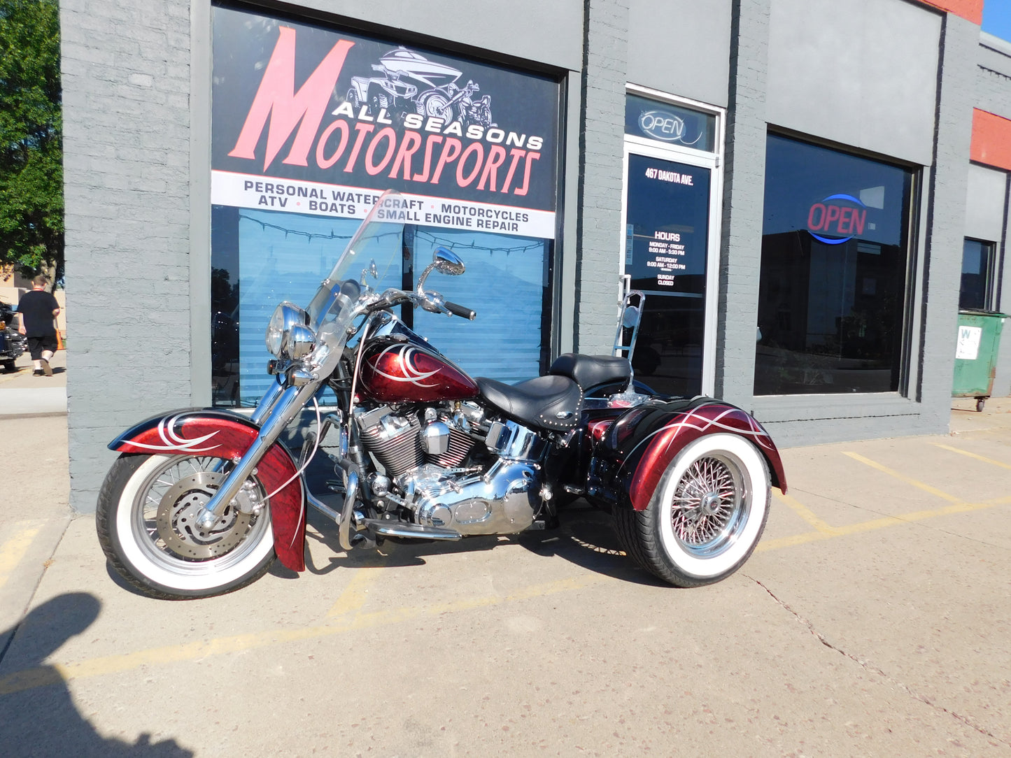 2004 softtail trike