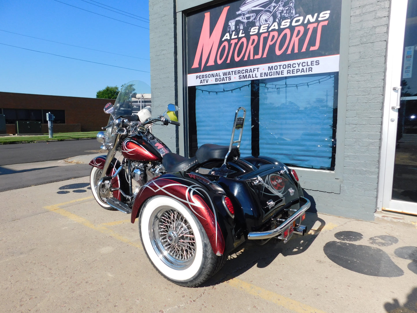 2004 softtail trike