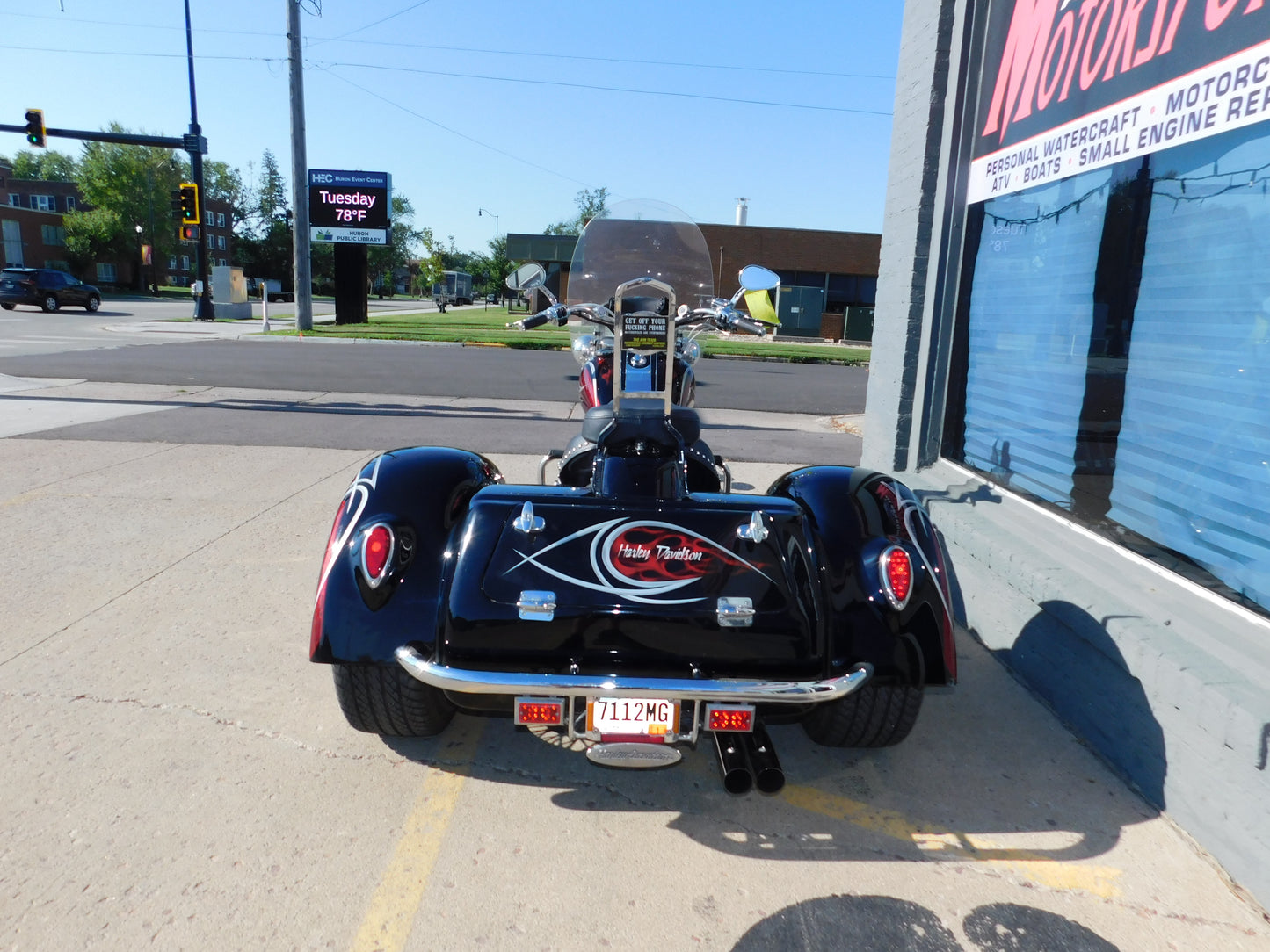 2004 softtail trike